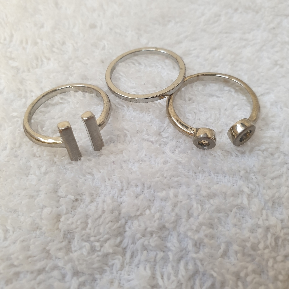 H&M set of 3 ring